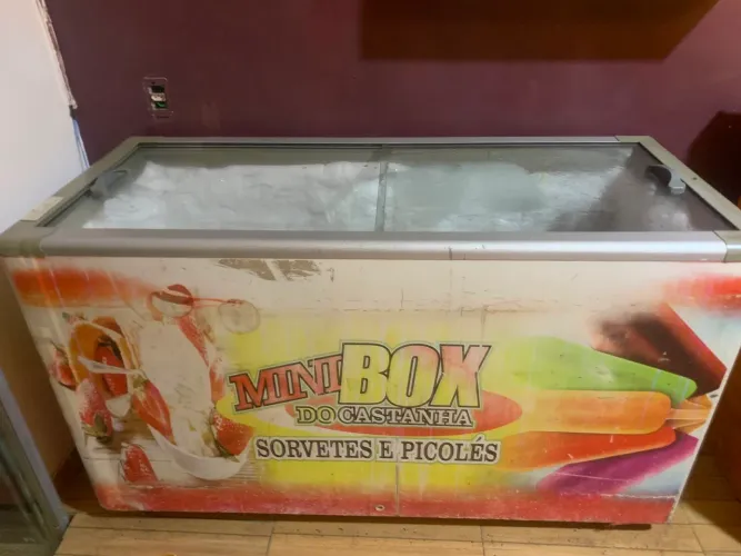 Freezer para sorveteria 