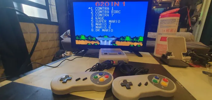 Mini Game Retro 620 Jogos