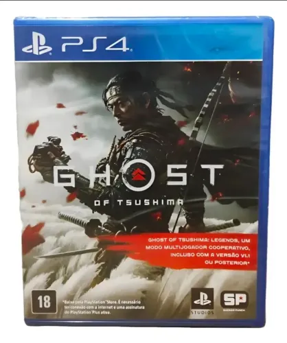 Ghost of Tsushima Ps4 Midia Fisica Original LACRADO