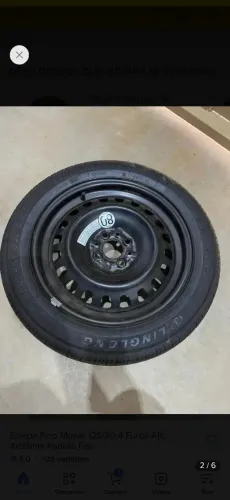 Roda 15 fina estep Spark + pneu novo 