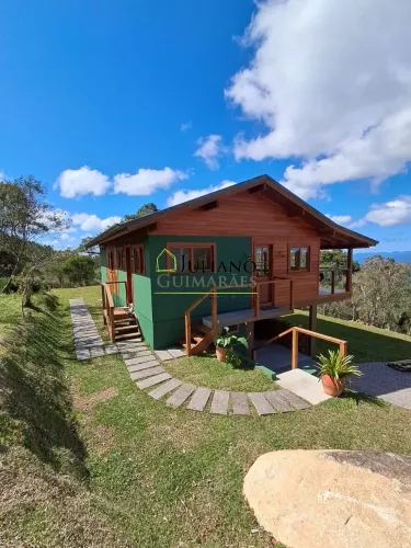 CASA COM VISTA do NASCER DO SOL á venda em condominio fechado, RANCHO QUEIMADO SC