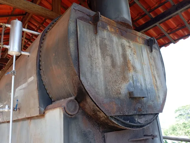 CALDEIRA 1500 kg A LENHA 