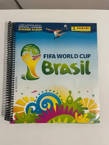 Álbum Copa do mundo 2014 - Completo e Conservado