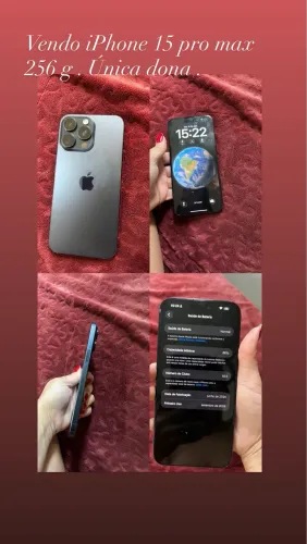 iPhone 15 pro max 256 gb