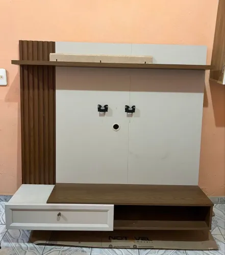 Painel ripado de tv 55