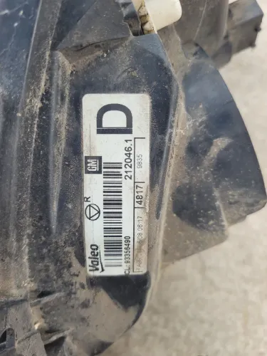 Par de farol original gm corsa/montana 2008