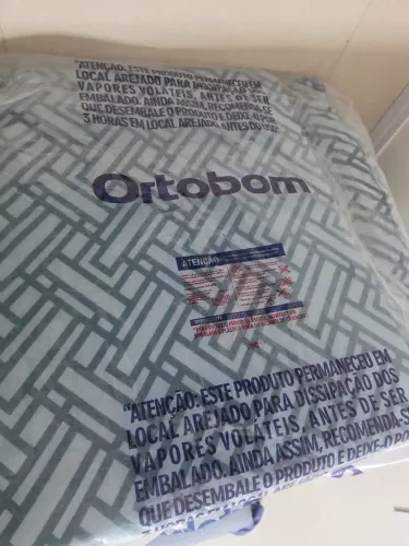 Colchão/Puff/Poltrona 3 em 1 com Travesseiro<br>Solteiro 78x190x13cm Ortobom Azul Azul