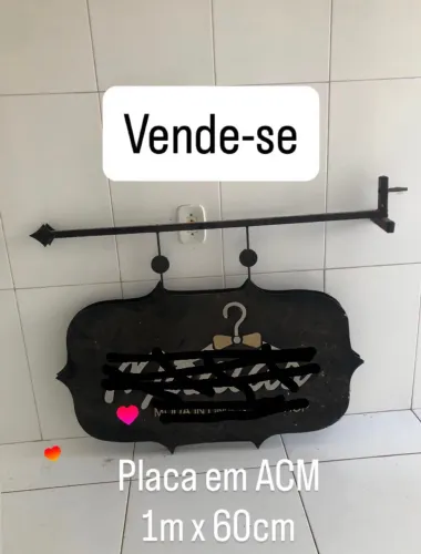 Placa em ACM ( Para Divulgar Comércio )