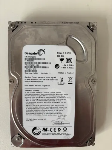 HD Seagate 500GB SATA 3.5? Desktop