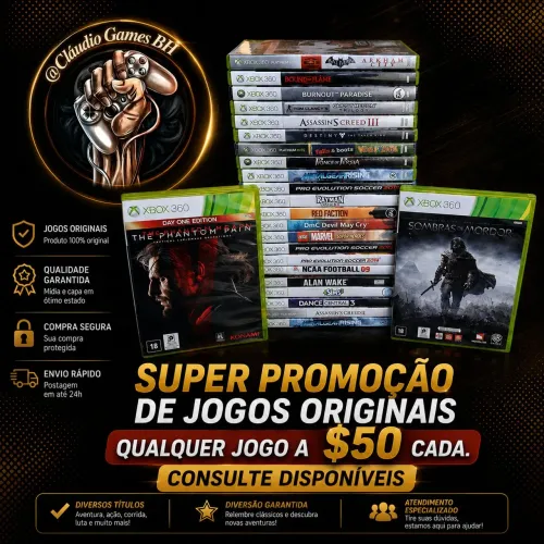 Jogos Originais Xbox 360