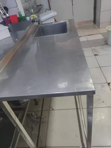 Vendo mesa pia inox