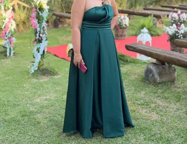 Vestido Verde Esmeralda