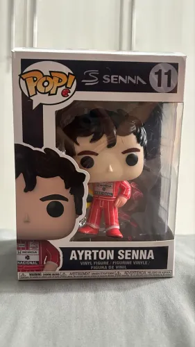 Boneco colecionador Ayrton Senna
