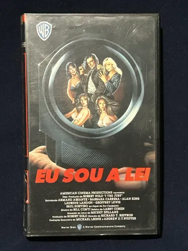 Fita VHS Eu Sou a Lei