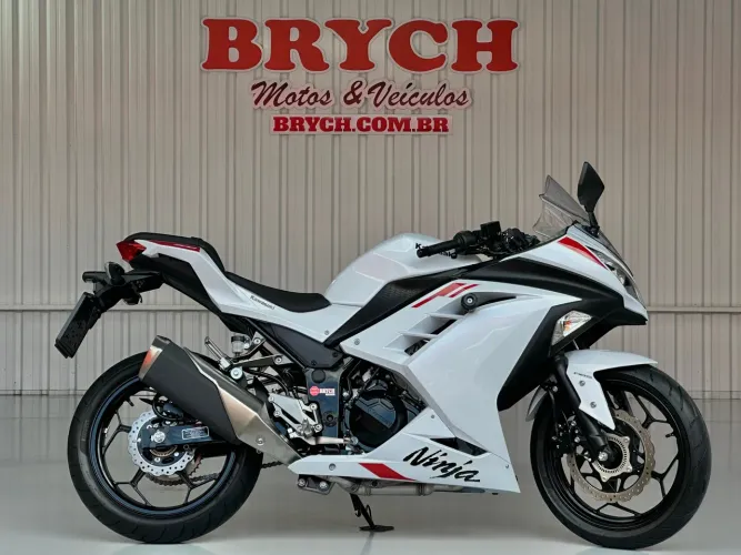 NINJA 300 ABS BRANCA 2026/2026