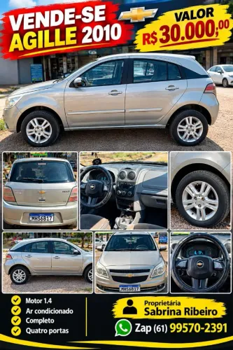 Chevrolet Agile LTZ 1.4 MPFI 8V Flexpower 5P 2011