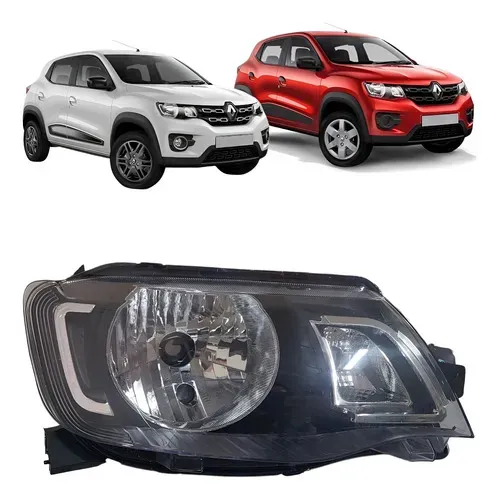 Farol Kwid Direito 2017 2018 2019 2020 2021 Sem Friso Preto Direito/passageiro