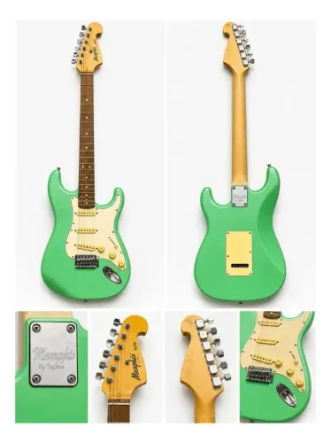 Guitarra Memphis Mg32 By Tagima Verde Claro (Usado)