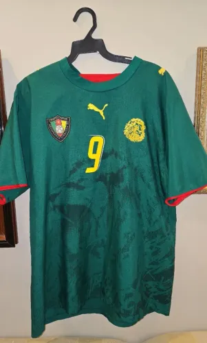 camisa da seleção de Camarões Eto`o - original da época