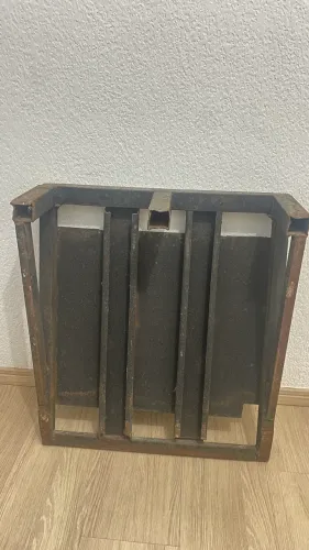 Rampa de ferro reforçada 