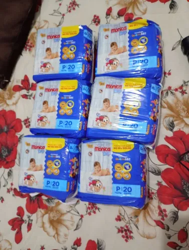 Fraldas turma da mônica Tam P