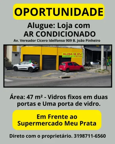 Loja para todo tipo de comércio.