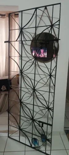 Portão de ferro novo