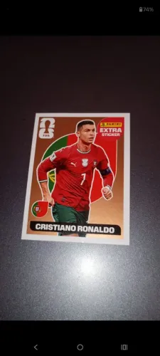 Figurinha Cristinano Ronaldo Bronze 2026