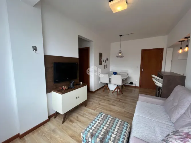 APARTAMENTO 2 QUARTOS SEMI MOBILIADO COM SACADA À VENDA NO KOBRASOL SÃO JOSÉ