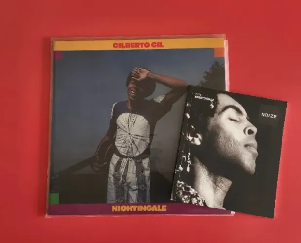 LP GILBERTO GIL - NIGHTINGALE - NOVO