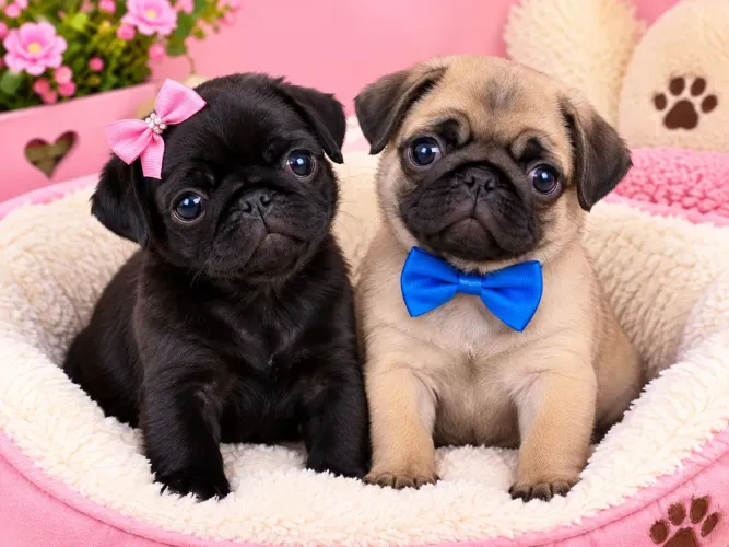 Filhotes de pug a venda 