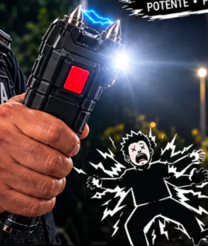 Lanterna pra segurança l Recarregável Potente