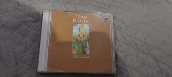 CD de Chico Buarque de Holanda construção lacrado