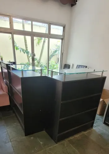 Balcão recepção/caixa