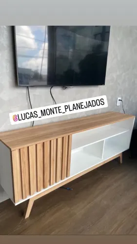 Rack retrô 100% mdf 