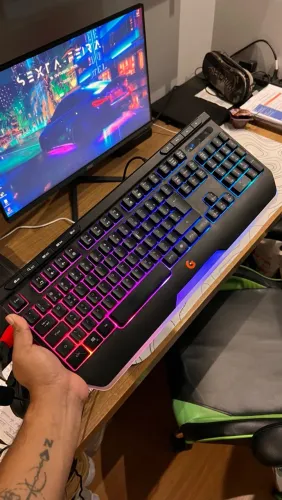 Teclado Gamer RGB geonav