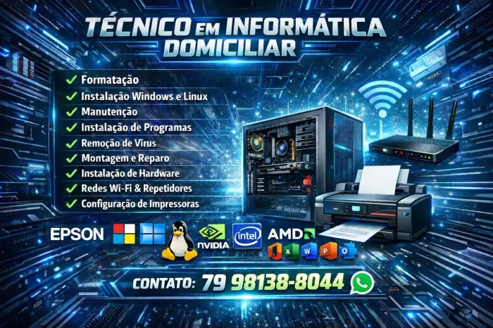 Técnico em Informática Domiciliar 
