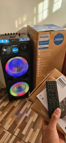 Caixa de som 2400w RMS
