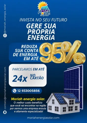Instalação de placas de energia solar fotovoltaica.