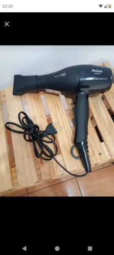 Secador seminovode Cabelo Philco 2000W  Motor Profissional 