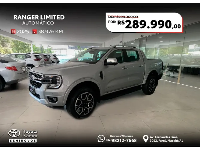 Ford Ranger Limited 3.0 V6 4X4 CD TB Die. AUT 2025