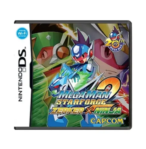 Jogo Mega Man Star Force 2 Zerker x Ninja Nintendo DS