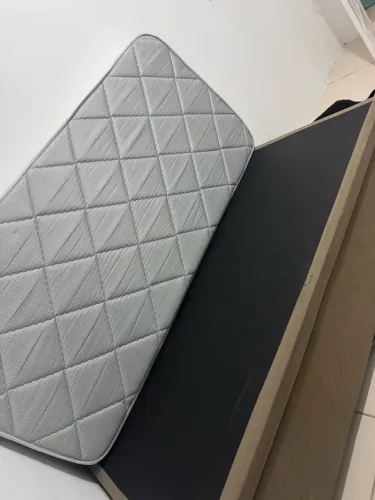 Cama box baú com colchão solteiro