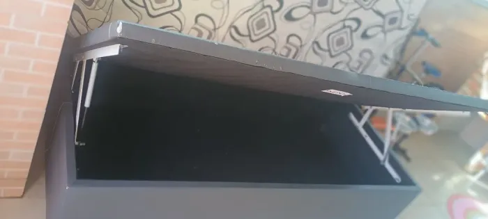 Cama box solteiro com colchão Ortobom