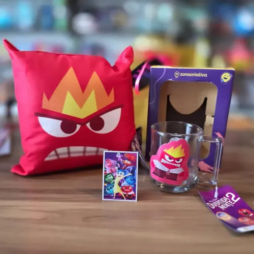 Kit Caneca Divertidamente Raiva