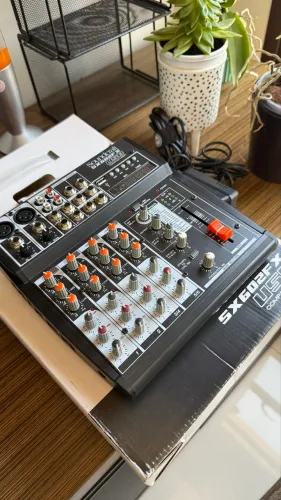 Mesa de som Soundcraft Sx602FX novíssimo