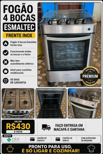 Vendo fogões funcionando perfeitamente Faço entrega Aceito cartão 