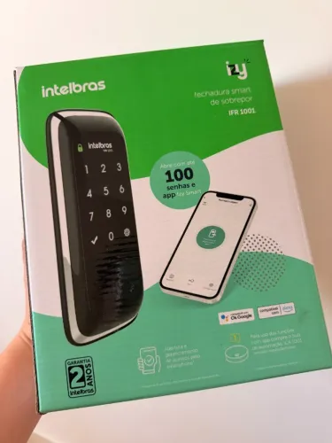fechadura digital Intelbras FR1001 (Zigbee - a melhor)