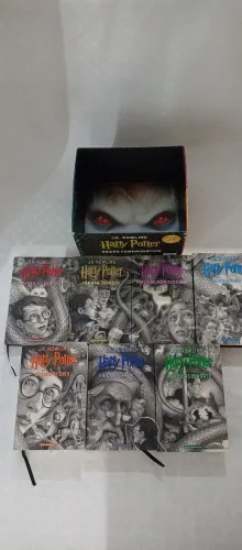 Livro BOX HARRY POTTER EDIÇÃO COMEMORATIVA 20 ANOS - CAPA DURA  Rocco