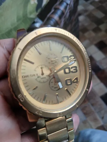 Relogio Diesel Gold